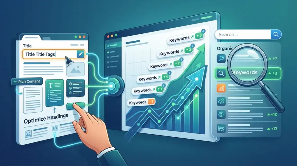 How On Page SEO Changes Show Up in Keyword Tracking