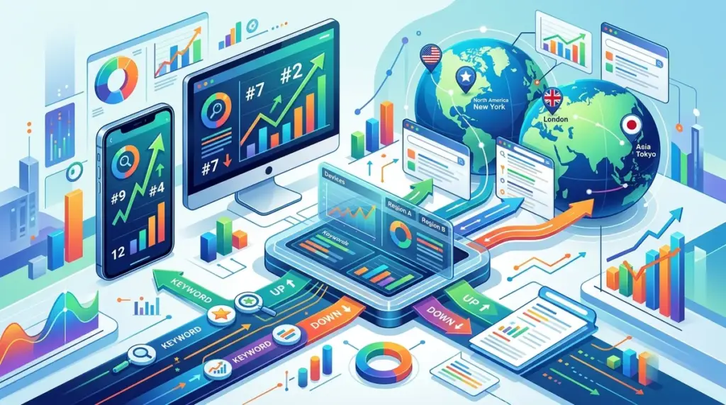 How to Compare Rankings Across Devices and Regions