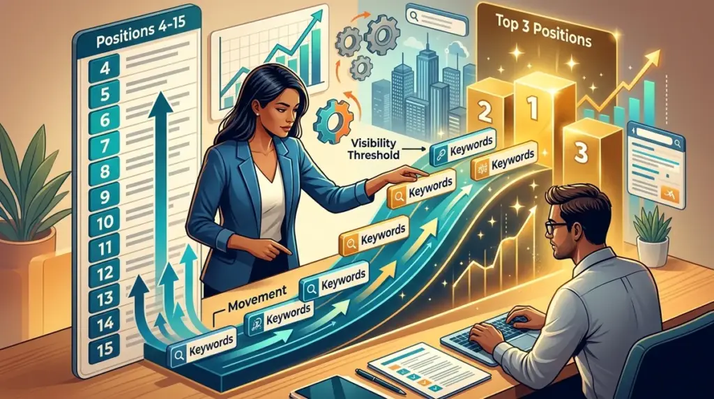 How to Improve Rankings for Keywords Sitting in Positions 4 to 15