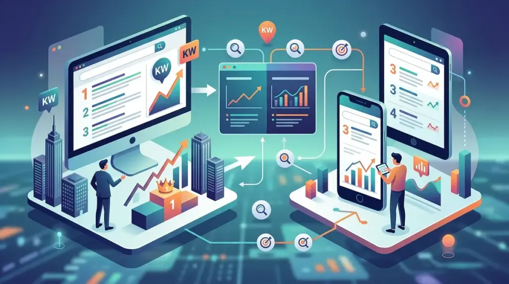How to Track Desktop vs Mobile Keyword Rankings
