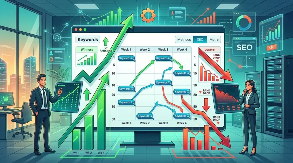How to Track Keyword Winners and Losers Every Week