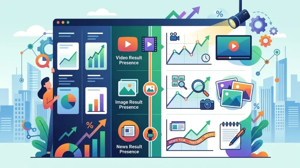 How to Track Video Image and News Result Presence