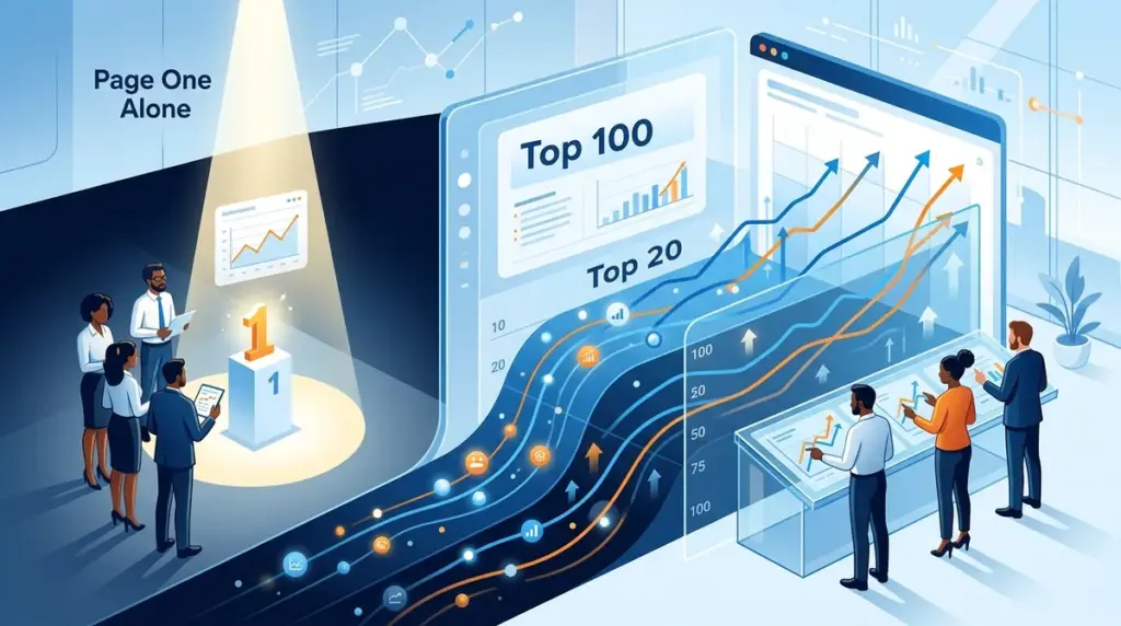 Why Top 100 Tracking Matters More Than Page One Alone